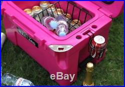 NEW COLD BASTARD PRO SERIES ICE CHEST BOX COOLER YETI QUALITY Free s&h 25L PINK
