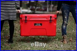 NEW COLD BASTARD PRO SERIES ICE CHEST BOX COOLER YETI QUALITY Free s&h 50L RED