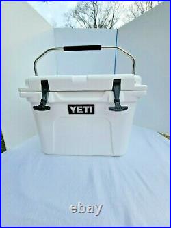 NEW DISCONTINUED WHITE YETI ROADIE 20 COOLER NWT 19x13x14 Travel Golf Boat