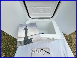 NEW DISCONTINUED WHITE YETI ROADIE 20 COOLER NWT 19x13x14 Travel Golf Boat