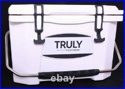 NEW Grizzly 20 Truly Hard Seltzer White 20-Quart Capacity Camping Cooler yeti
