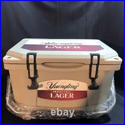 NEW Grizzly 20 Yuengling Lager Branded 20-Quart Capacity Cooler Tan Not Yeti
