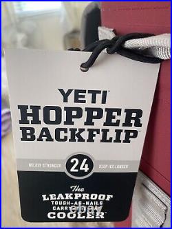 NEW PATRON YETI Hopper Backflip 24 Cooler SOFT Backpack Harvest Red Limited RARE