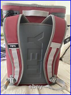 NEW PATRON YETI Hopper Backflip 24 Cooler SOFT Backpack Harvest Red Limited RARE