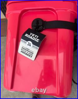 NEW SOLD OUT YETI ROADIE 24 Hard Cooler LTD ED BIMINI PINK