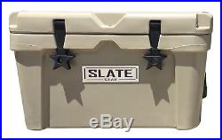 NEW TAN 65L RotoMolded Coolers Yeti, RTIC Style Cooler Slate Gear Cooler
