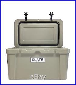 NEW Tan Slate Gear 50 qt RotoMolded Cooler Yeti, RTIC Style Cooler