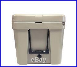 NEW Tan Slate Gear 50 qt RotoMolded Cooler Yeti, RTIC Style Cooler