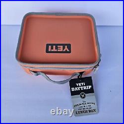 NEW YETI CORAL DayTrip Lunch Box Limited Edition Color -RARE Discontinued