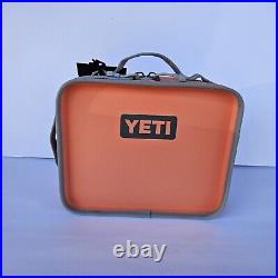 NEW YETI CORAL DayTrip Lunch Box Limited Edition Color -RARE Discontinued