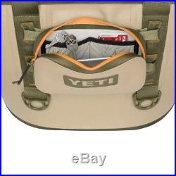 NEW YETI Hopper 30 Cooler Portable Cooler Bag Tan Orange with Sidekick