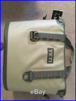 NEW YETI Hopper 30 Soft-Side 6.75 Gallon Waterproof Ice Cooler Olive & Tan NWT