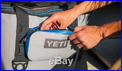 NEW YETI Hopper 40 Cooler Portable Cooler Bag Fog Gray with Sidekick in the BOX