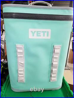 YETI Hopper BackFlip 24 Insulated Backpack Cooler, Aquifer Blue in