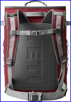 NEW YETI Hopper Backflip 24 Soft Sided Cooler/Backpack Harvest Red Limited
