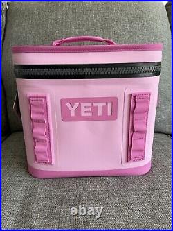 NEW! YETI Hopper Flip 8 Cooler POWER PINK Zipper