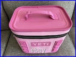 NEW! YETI Hopper Flip 8 Cooler POWER PINK Zipper