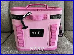 NEW! YETI Hopper Flip 8 Cooler POWER PINK Zipper