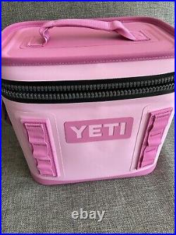 NEW! YETI Hopper Flip 8 Cooler POWER PINK Zipper