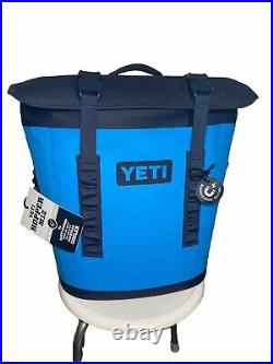 NEW YETI Hopper M12 Soft-Sided Backpack Cooler Big Wave Blue FREE SHIPPING