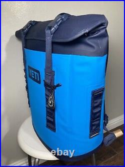 NEW YETI Hopper M12 Soft-Sided Backpack Cooler Big Wave Blue FREE SHIPPING