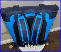 NEW YETI Hopper M12 Soft-Sided Backpack Cooler Big Wave Blue FREE SHIPPING