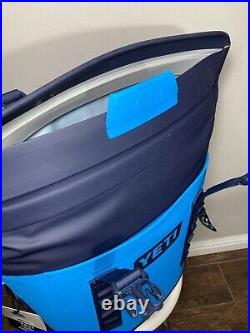 NEW YETI Hopper M12 Soft-Sided Backpack Cooler Big Wave Blue FREE SHIPPING