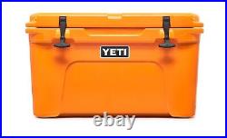 NEW YETI? KING CRAB? ORANGE LIMITED EDITION TUNDRA 45 COOLER Sealed Box