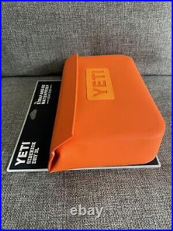 NEW! YETI Sidekick 3L King Crab Orange Waterproof Dry Gear Case