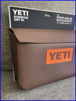NEW! YETI Sidekick 3L Wetlands Brown + Orange