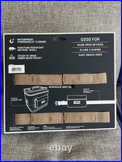 NEW! YETI Sidekick 3L Wetlands Brown + Orange