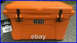 NEW YETI TUNDRA 45 KING CRAB ORANGE COOLER Limited Edition Sold Out Everywhere