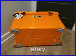 NEW YETI TUNDRA 45 KING CRAB ORANGE COOLER Limited Edition Sold Out Everywhere