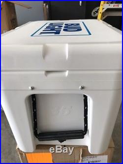 NEW YETI Tundra 35 Quart Hard Cooler Limited Edition Bud Light White