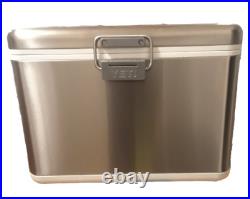 NEW YETI V Series 55 Hard Cooler, Stainless Steel