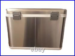 NEW YETI V Series 55 Hard Cooler, Stainless Steel