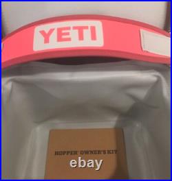 NEW Yeti Hopper Flip 12 + Sidekick Dry Case Bag? BIMINI PINK? NWT