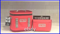 NEW Yeti Hopper Flip 12 + Sidekick Dry Case Bag? BIMINI PINK? NWT