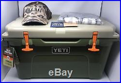 NEW Yeti Tundra 105 Quart High Country Cooler, Shirt, Hat Rare Limited Edition