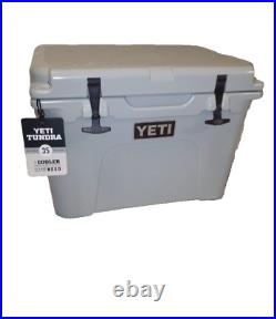 NEW Yeti Tundra 35 Icebox cooler & Basket Rare Color Sagebrush Green