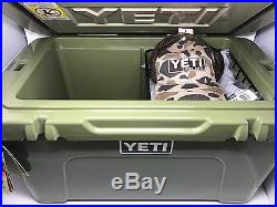 NEW Yeti Tundra 45 Quart High Country Cooler, Shirt, Hat Rare Limited Edition