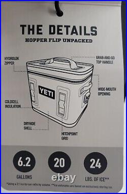 NEW with Tags Yeti Hopper Flip 18 Cooler, Black, Retail $300