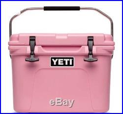 NIB Factory Sealed Yeti Roadie 20 Pink Limited Edition Cooler with Pink Hat Rare