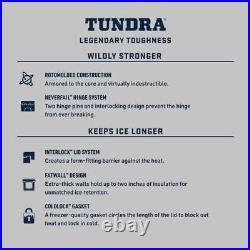 NONE WHITE Tundra 35 Cooler