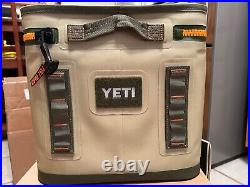 NWT Yeti Hopper Flip 12 Brown Field Tan/Blaze Orange ORIGINAL VERSION