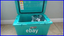 New 2021 YETI Tundra 45 Blue Cooler Limited Edition Color AQUIFER BLUE