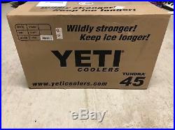 New In Box Yeti Tundra 45 Quart Limited Edition Seafoam Green Cooler Free Ship