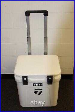New Limited Edition Taylormade Yeti ROADIE 48 Portable Wheeled Cooler White