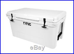 New RTIC Brand 65 Cooler Color Artic White Beer Bottle Storage YETI Great Gift