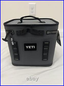 New With Box Yeti Hopper Flip 12 Portable Cooler, Charcoal